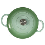 TOQUE 4L Enamel Dutch Oven Pot in Green Colour-1910113168475164676