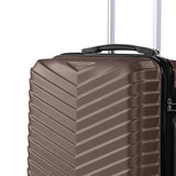 Slimbridge 28" Luggage Suitcase Travel Coffee 28 inch-1910112830158409732