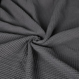 DreamZ Throw Blanket Cotton Waffle Blankets Grey Single-1919892917133119492