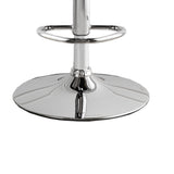 Levede 1x Kitchen Bar Stools Gas Lift Silver-1910113241103732740