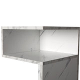 Levede 1xBedside Tables Drawers Side White-1910112902011031556
