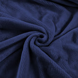 DreamZ 320GSM 220x240cm Ultra Soft Mink Navy Queen-1919892913869950980