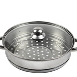 TOQUE Stainless Steel Steamer Meat Vegetable-1910112821501366276