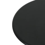 Levede Side Table Vintage End Round Black-1910113293649973252