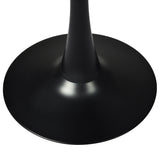 Levede 2x Round Bar Table Pub Tables Black-1910113299010293764