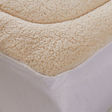 DreamZ Mattress Topper 100% Wool Underlay Single-1910112893471428612