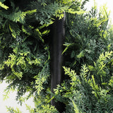 Lambu Artificial Spiral Cedar Tree-1910112266875965444