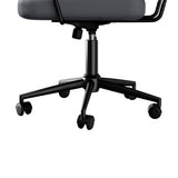 LEVEDE Ergonomic Office Chair Computer PU Grey-1937319820773167108