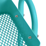 Levede 3 Tiers Kitchen Trolley Cart Turquoise-1917016721709993988