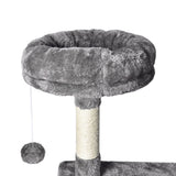 PaWz 130cm Cat Tree Toy Scratching Post Grey-1910113147910492164