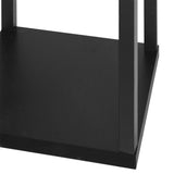 EMITTO Floor Lamp Storage Shelf LED Black-1910112864899829764
