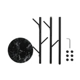 Levede Coat Rack Hat Clothes Stand Hanger Black-1910113319021318147