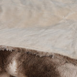 Dreamz Luxury Tie-dyed Blanket Brown 127cm x 152cm-1937319780742729732