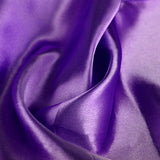 20x Table Runner Satin Chair Sashes Eggplant-1910113033733148676