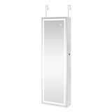 Levede Mirror Jewellery Cabinet Touch-1917016724222382084