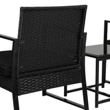 Levede 3 Pcs Outdoor Furniture Set Chair-1919892871520063493