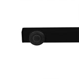 Garden Security Fence Gate Expandable Black-1910113189136306181