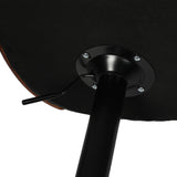 Levede 1x Kitchen Bar Stools Gas Lift Black-1919892921474224133