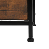 Levede Storage Cabinet Tower Chest Brown Fold-1917016729171660805