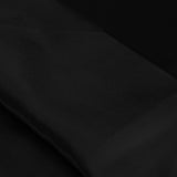 DreamZ Silky Satin Quilt Cover Set Bedspread Black Queen-1910113198250528773