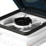 Manan Caravan Roof  Vent Hatch RV Shower Air Exhaust 12V Fan LED Light Trailer-1933017403982221317