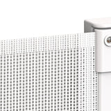 BoPeep Retractable Baby Safety Gates 300cm White 300 cm-1910112818754097157