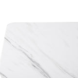 Levede Standing Desk Sofa Bed Side Table White No Slots-1910113013311082501