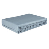 Dreamz 3pcs Sinigle Size 100% Bamboo Bed Sheet Set in Grey Colour Single-1910113202792960005