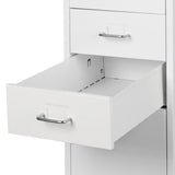 Levede 5 Drawer Office Cabinet Drawers White-1917016721101819909