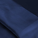 DreamZ Silky Satin Sheets Fitted Flat Queen Blue-1910113195977216005