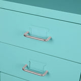 Levede 6 Drawer Office Cabinet Drawers Turquoise-1922897593680138245