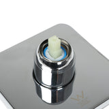 Dutxa Brass Shower Mixer Tap Cold Hot Charcoal-1910113130575433733