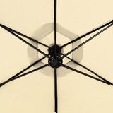 Mountview 3M Outdoor Umbrella Beach Beige With Base-1910112909397200901