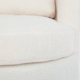 Levede Fleece Swivel Chair-1910112200782123013