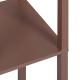 EMITTO LED Floor Lamp with Storage Shelf Brown-1910112865071796229