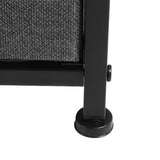 Levede Storage Cabinet Tower Chest Dark Grey-1917016725627473925