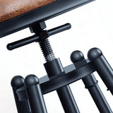 Levede 4x Bar Stools Industrial Kitchen-1910113235240095748