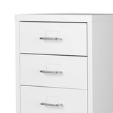 Levede Office Cabinet 8 Drawer Drawers White-1917016720338456581