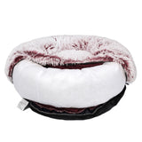 PaWz Pet Bed Cat Dog Donut Nest Calming XL Pink X-Large-1910112960085364740