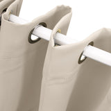 2x Blockout Curtains Panels 3 Layers Beige-1910113265757851653