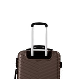 Slimbridge 20" Carry On Travel Luggage Coffee 20 inch-1910112830984687621