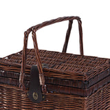 4 Person Picnic Basket Set Outdoor Baskets-1910113179455852549