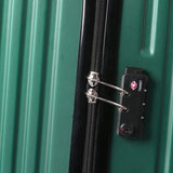 Slimbridge 20" Carry On Luggage Suitcase Green 20 inch-1910112833425772549