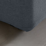 Levede Fabric Bed Frame King Tufted Dark Grey-1910113203594072069