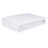 Dreamz 3pcs Sinigle Size 100% Bamboo Bed Sheet Set in White Colour Single-1910113202952343557