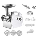 800W Electric Meat Grinder Mincer Sausage White-1820268727514566661