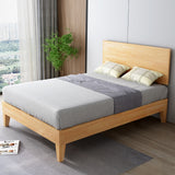 Levede Queen Rubberwood Bed Frame-1910113212859289606