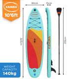 NNEDPE Inflatable Stand Up Paddle Board 10ft6in Accessories