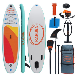 NNEDPE Inflatable Stand Up Paddle Board 11FT SUP Paddleboard