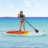 NNEDPE Inflatable Stand Up Paddle Board 11FT SUP Paddleboard